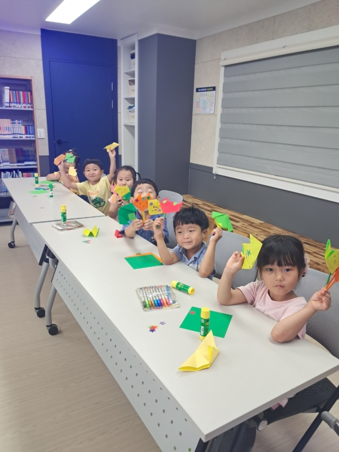 유아동화종이접기